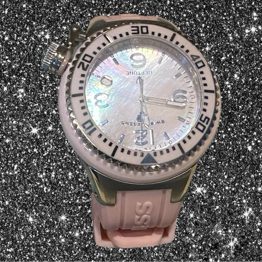 Swiss Legend Neptune Watch Rare Pink Ceramic
Watch
